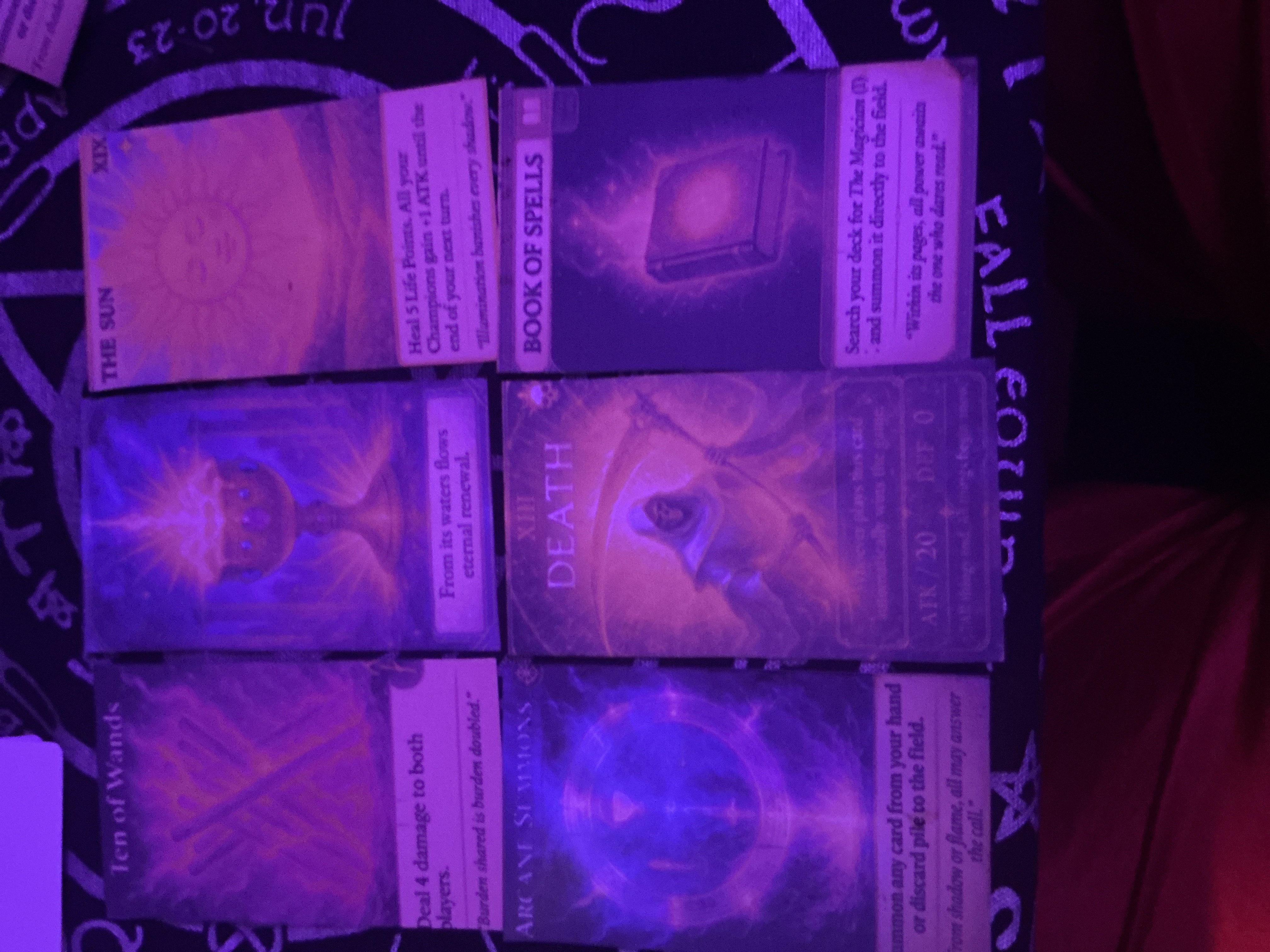 Tarot card game