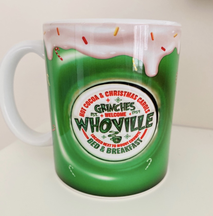 Green Whosvile Mug