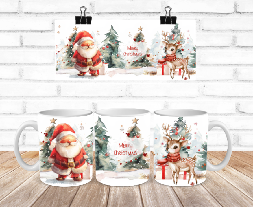 Cute Santa Mug