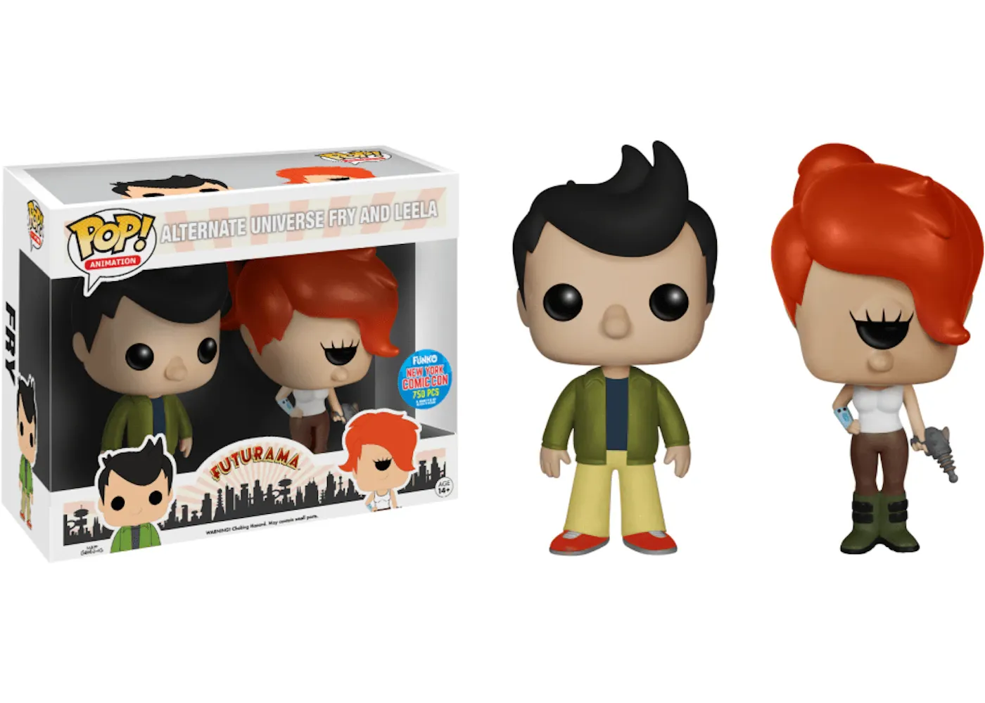 Alternate Universe Fry and Leela