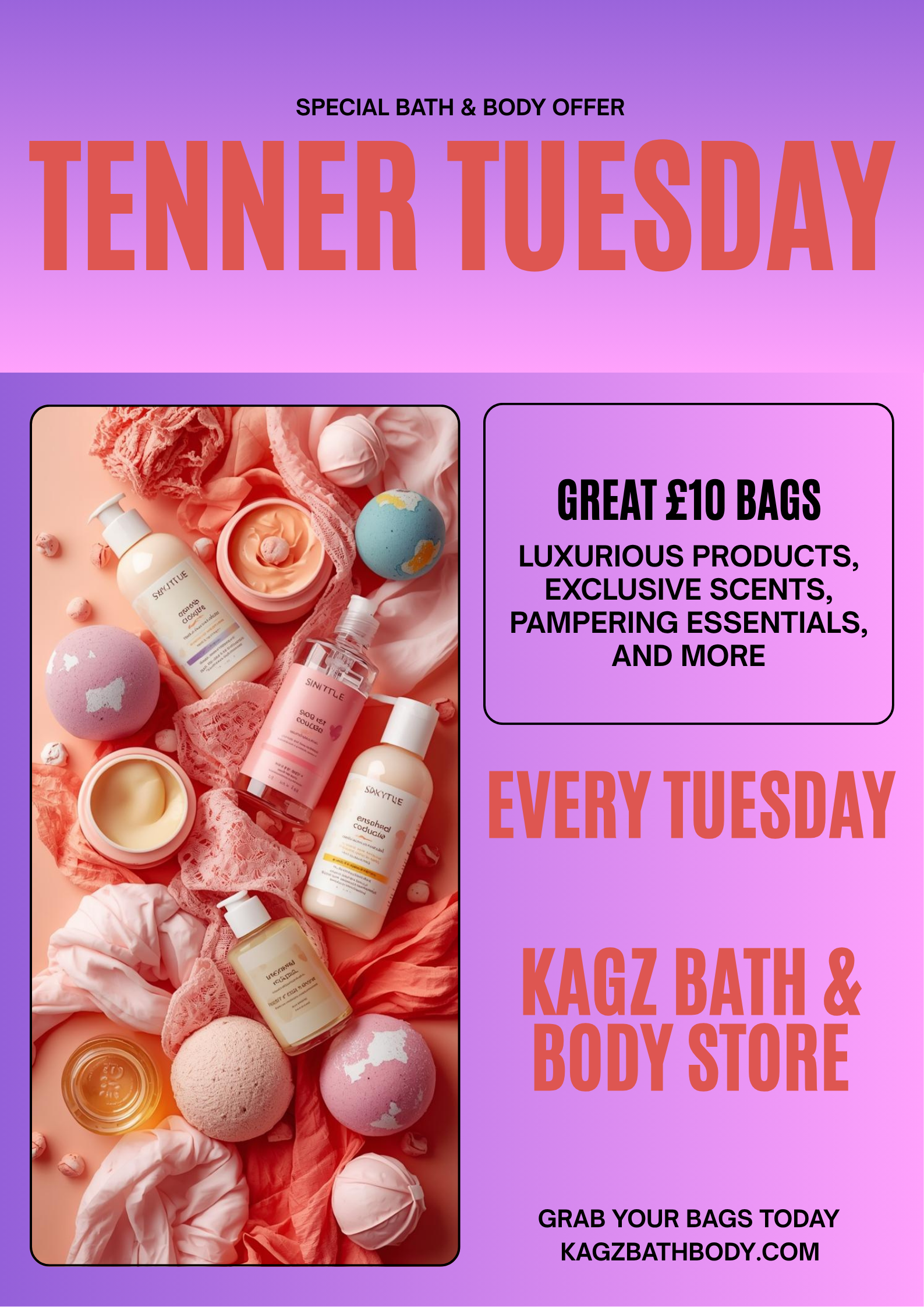 Tenner Tuesday Offer