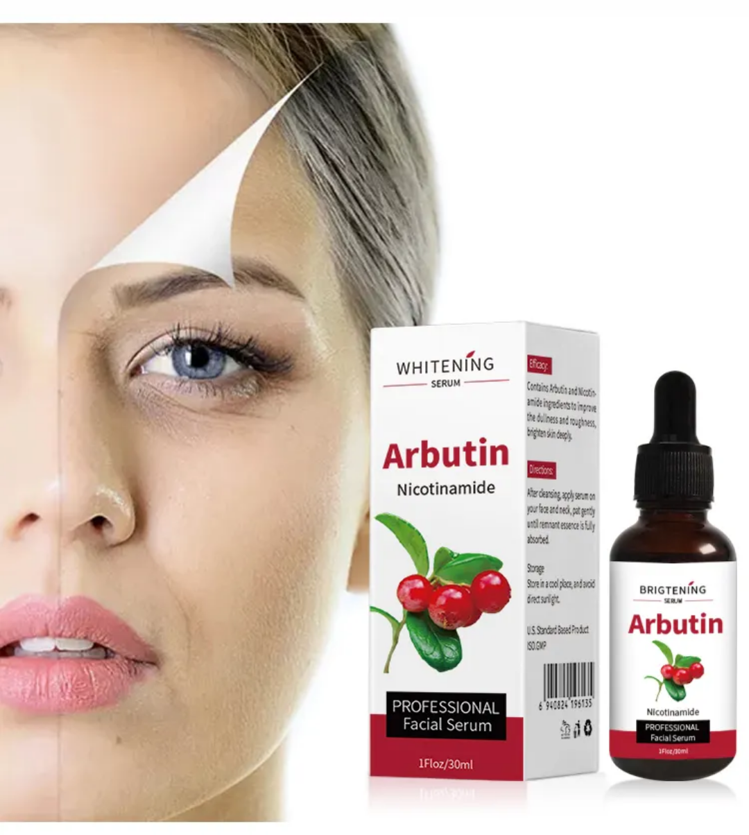 Sérum de visage à l'arbutine