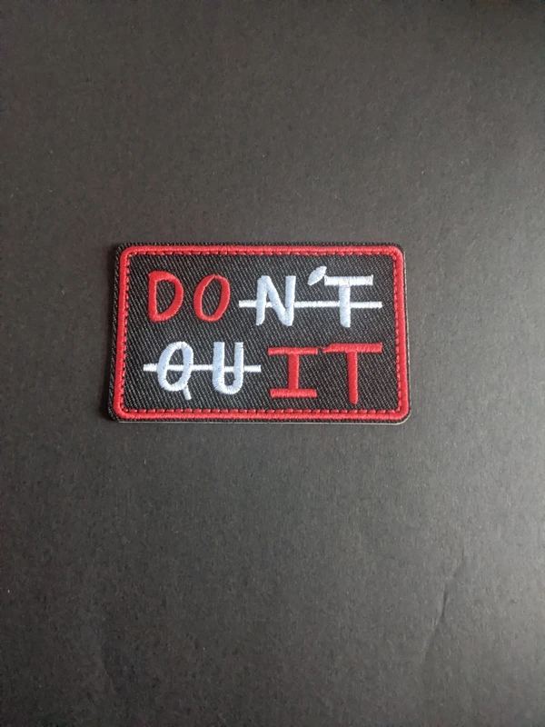 Do it Embroidered Patch