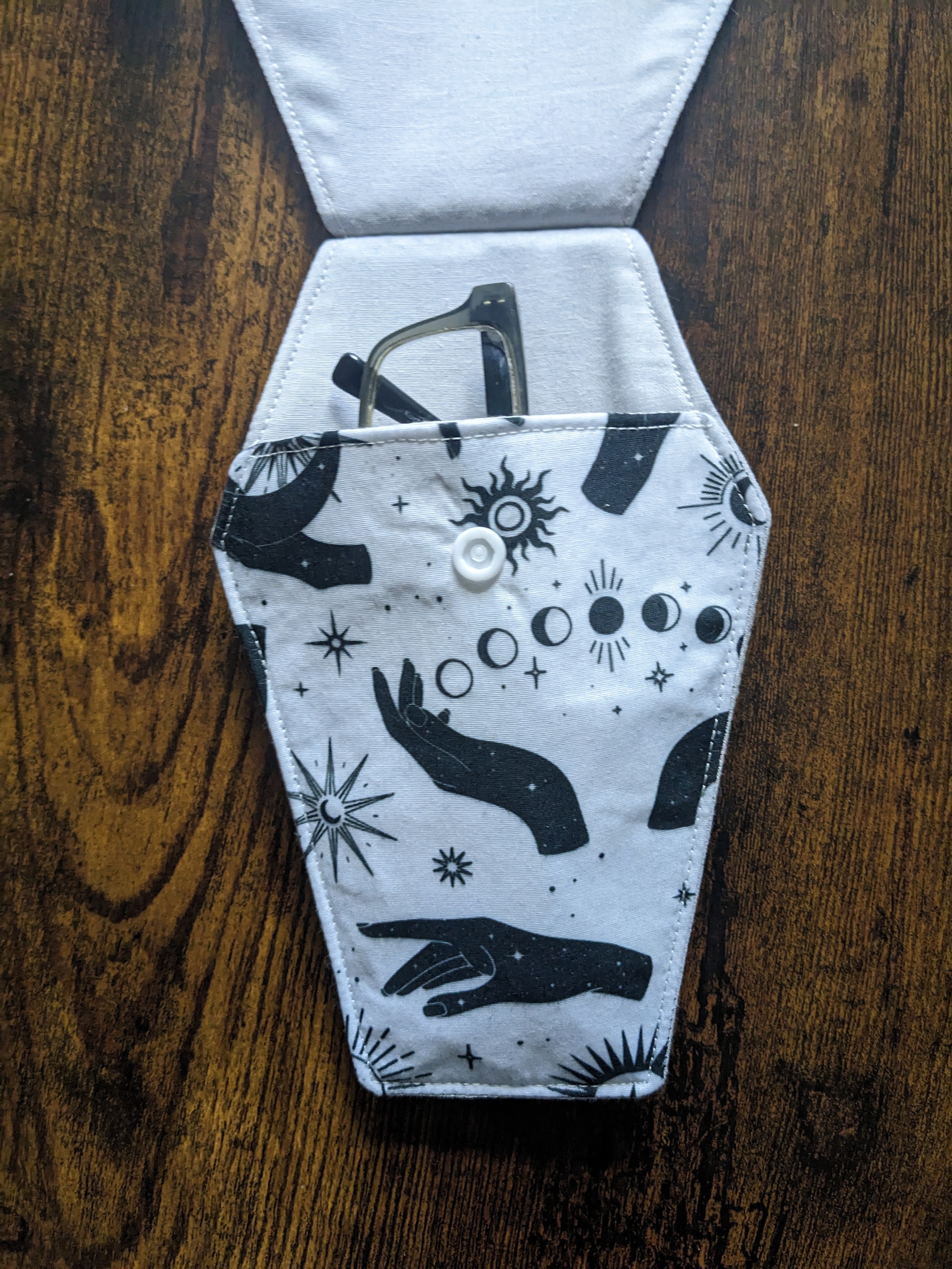 Pen / glasses / makeup holder - B&W