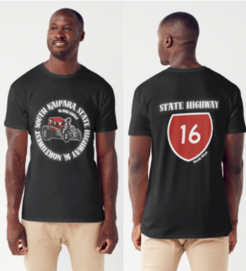 Hot Rod St Highway 16 T-Shirt