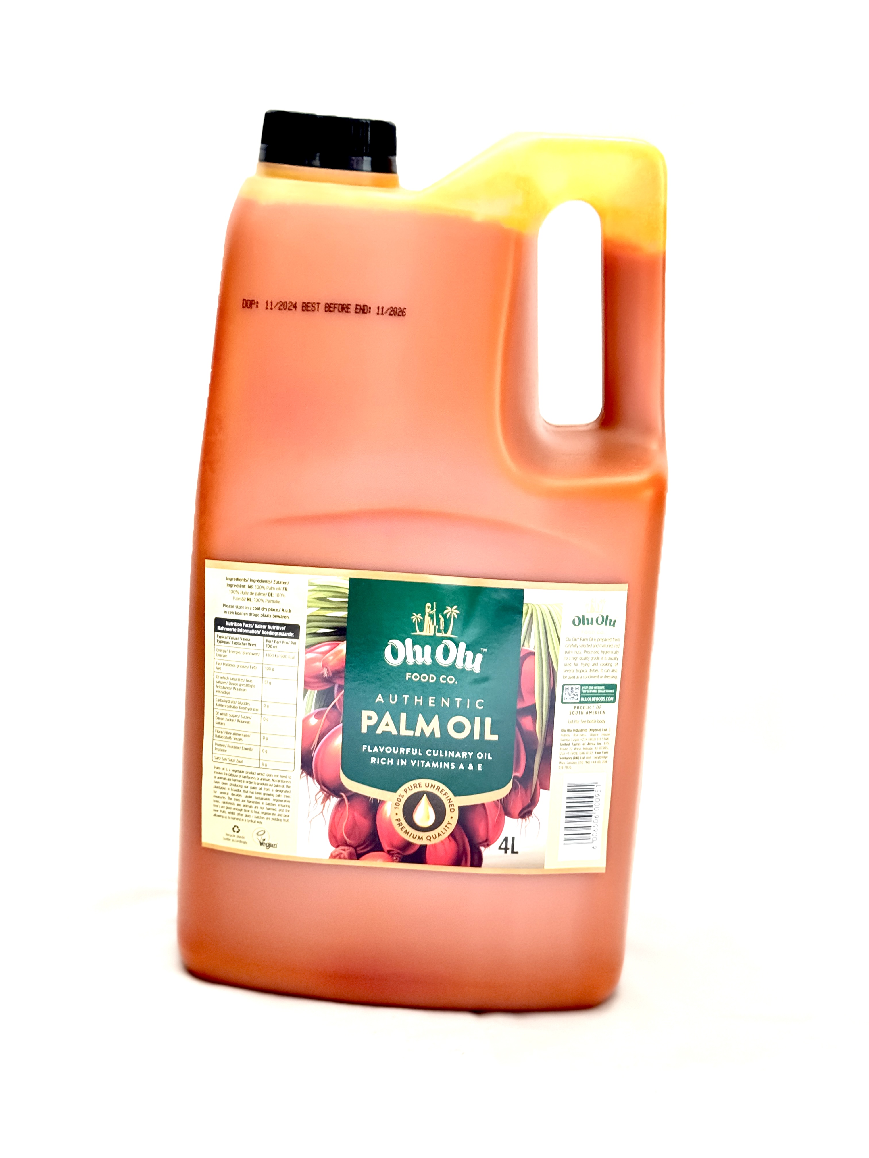Olu Olu Palm Oil 1x4L