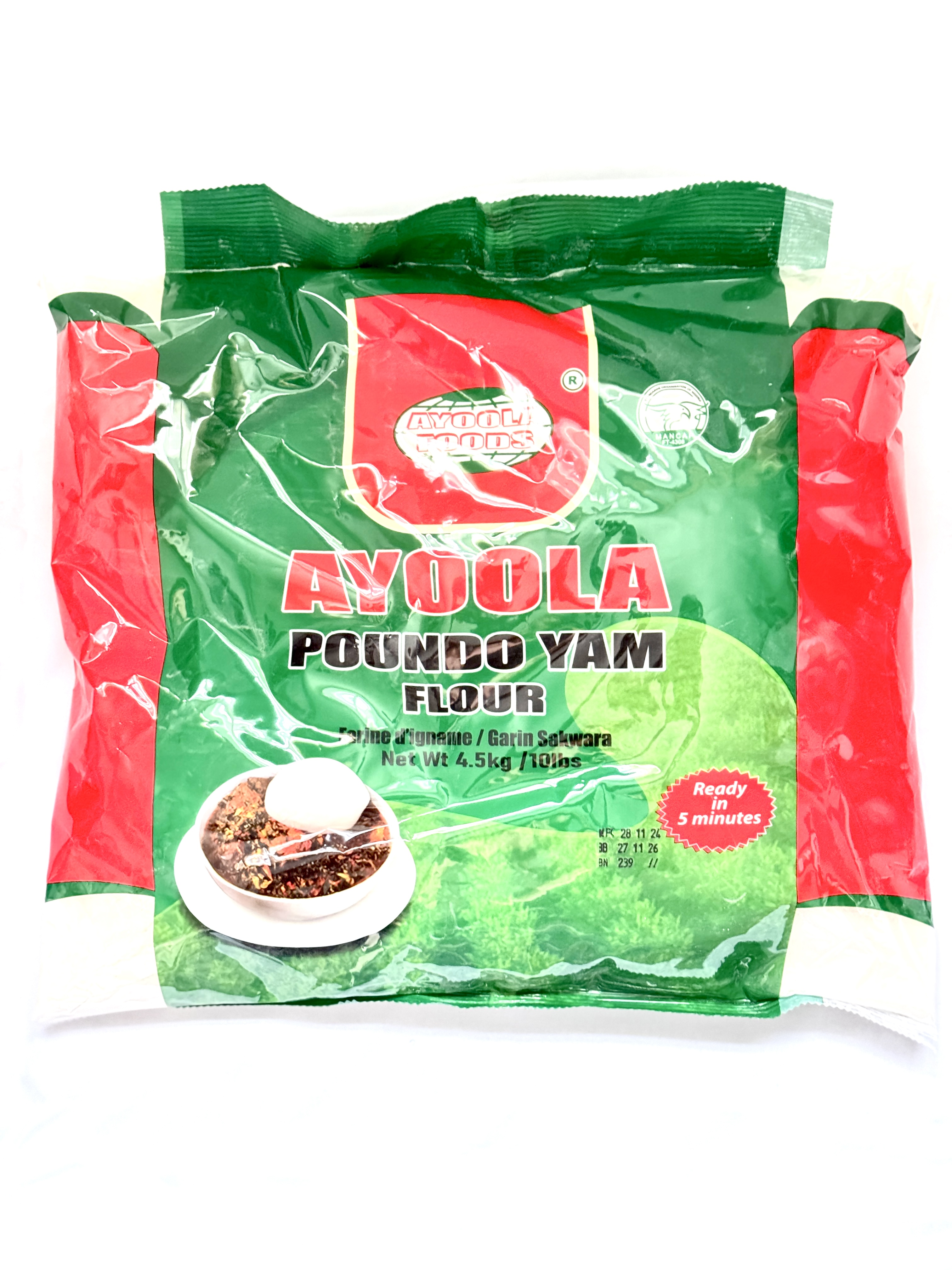 Ayoola Pounded Yam 1x4.5kg