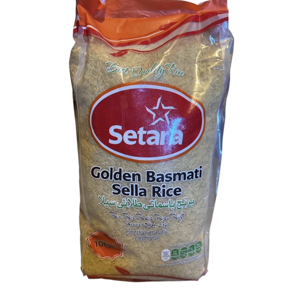 Setara Golden Sella Basmati Rice 1x10kg