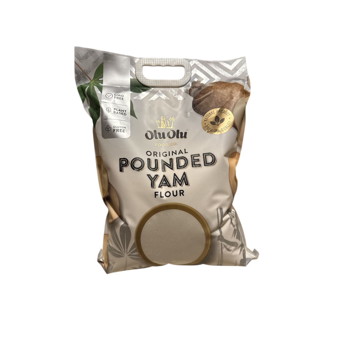 Olu Olu Pounded Yam (white) 1x4kg