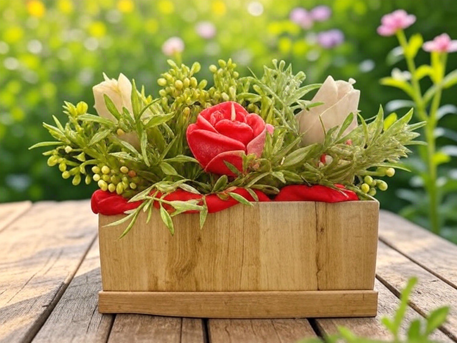 Candle Bouquet Box
