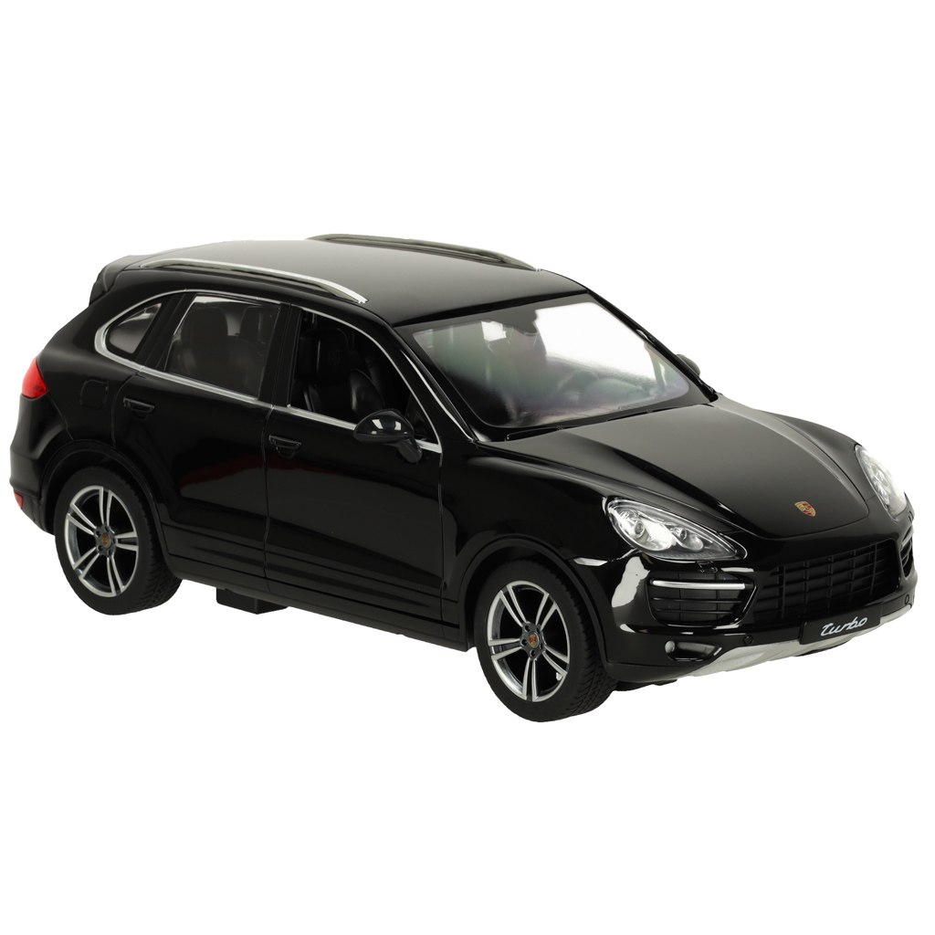Samochód zdalnie sterowany Rastar 42900 Porsche Cayenne Turbo 114 czarny