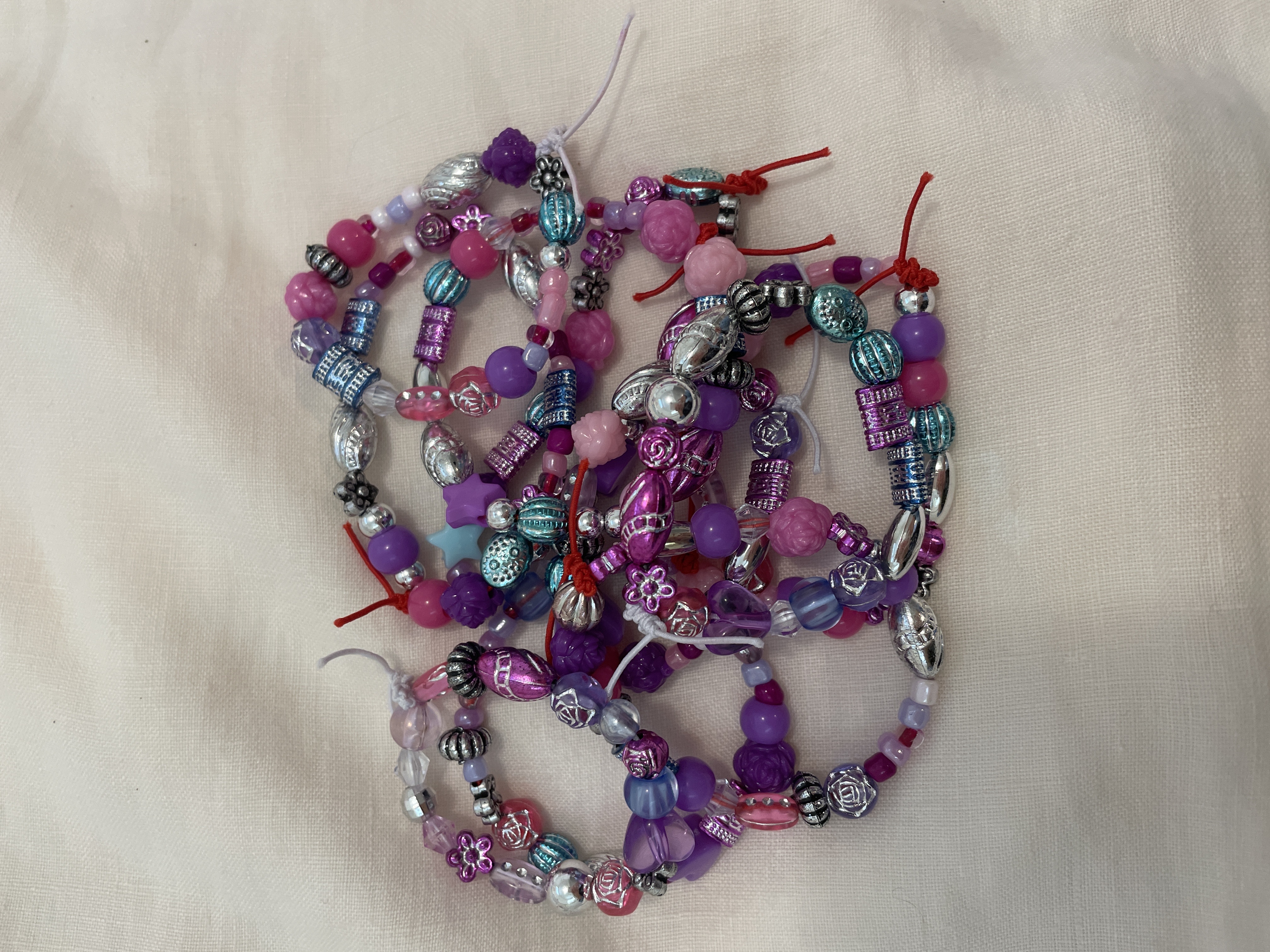 Multi coloured bracelet