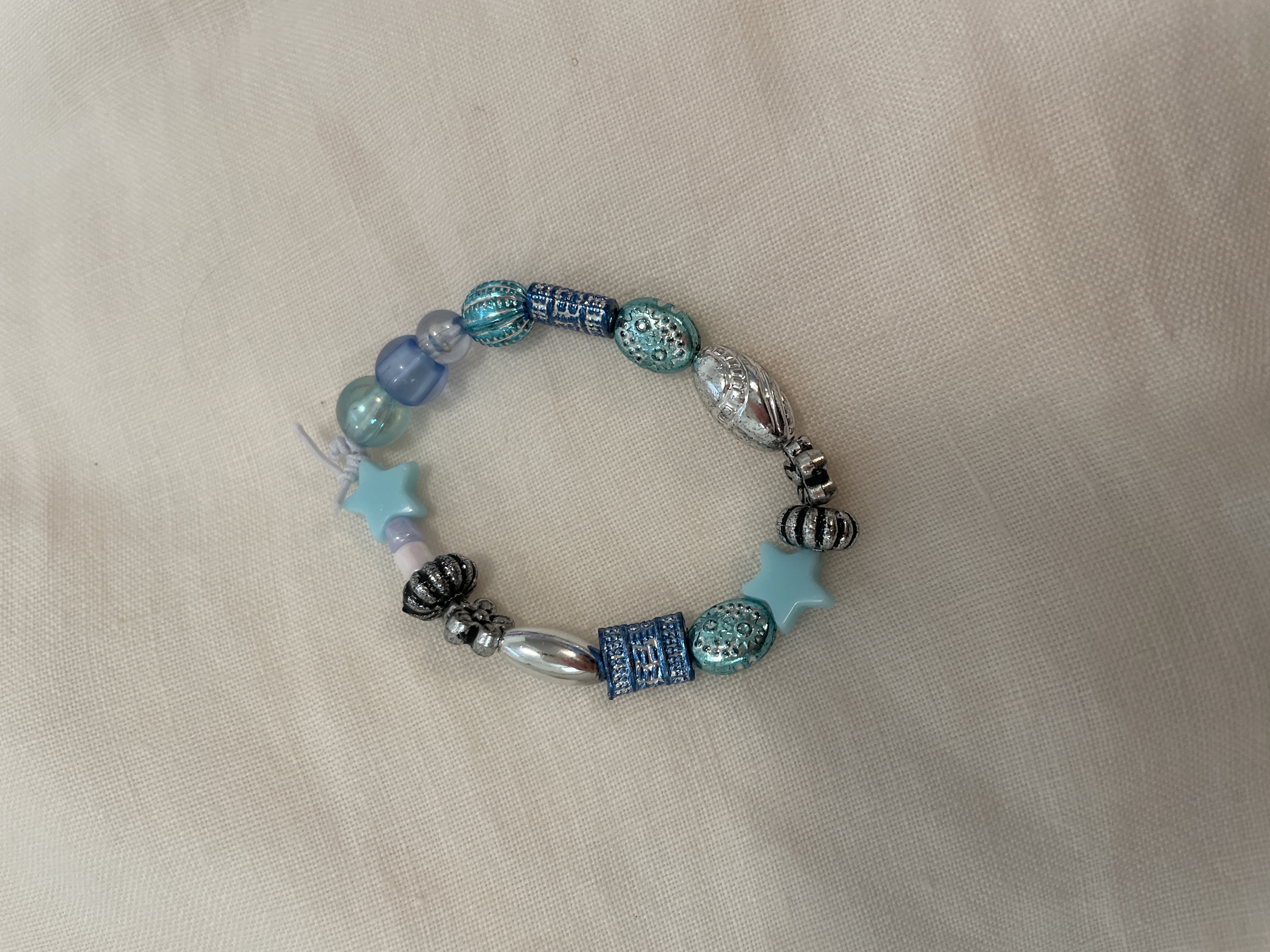 Blue bracelet