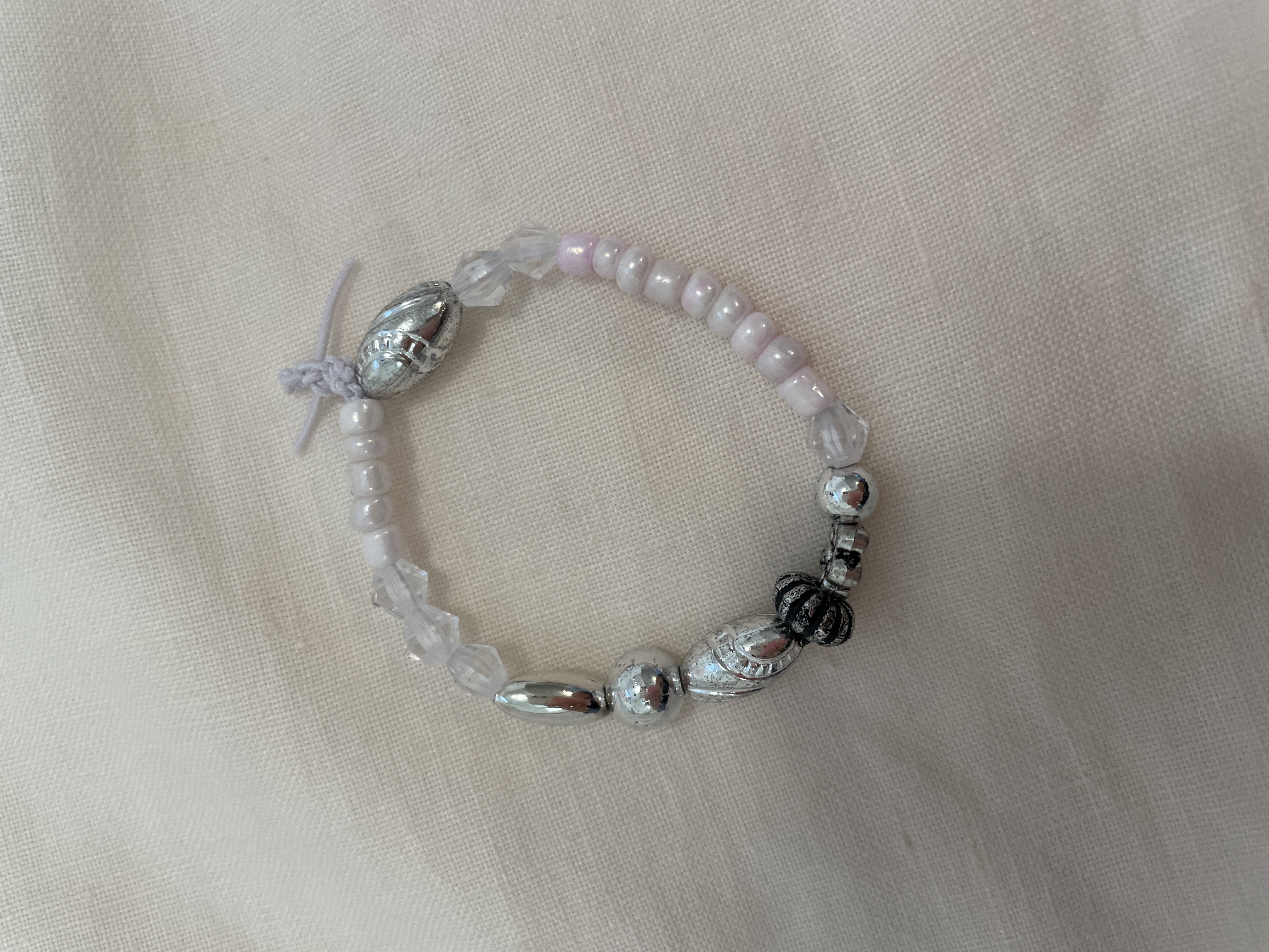 White bracelet