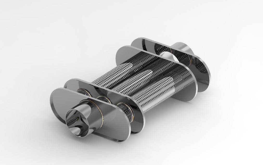 chambered muffler
