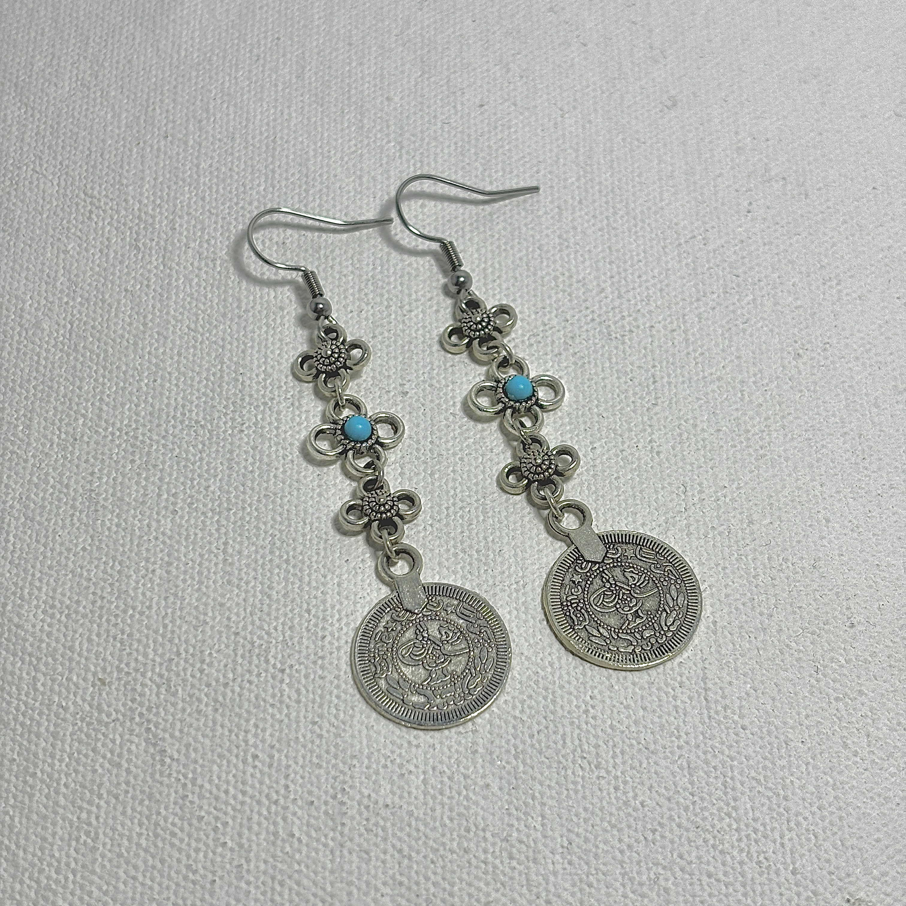 Triple Clover Earrings