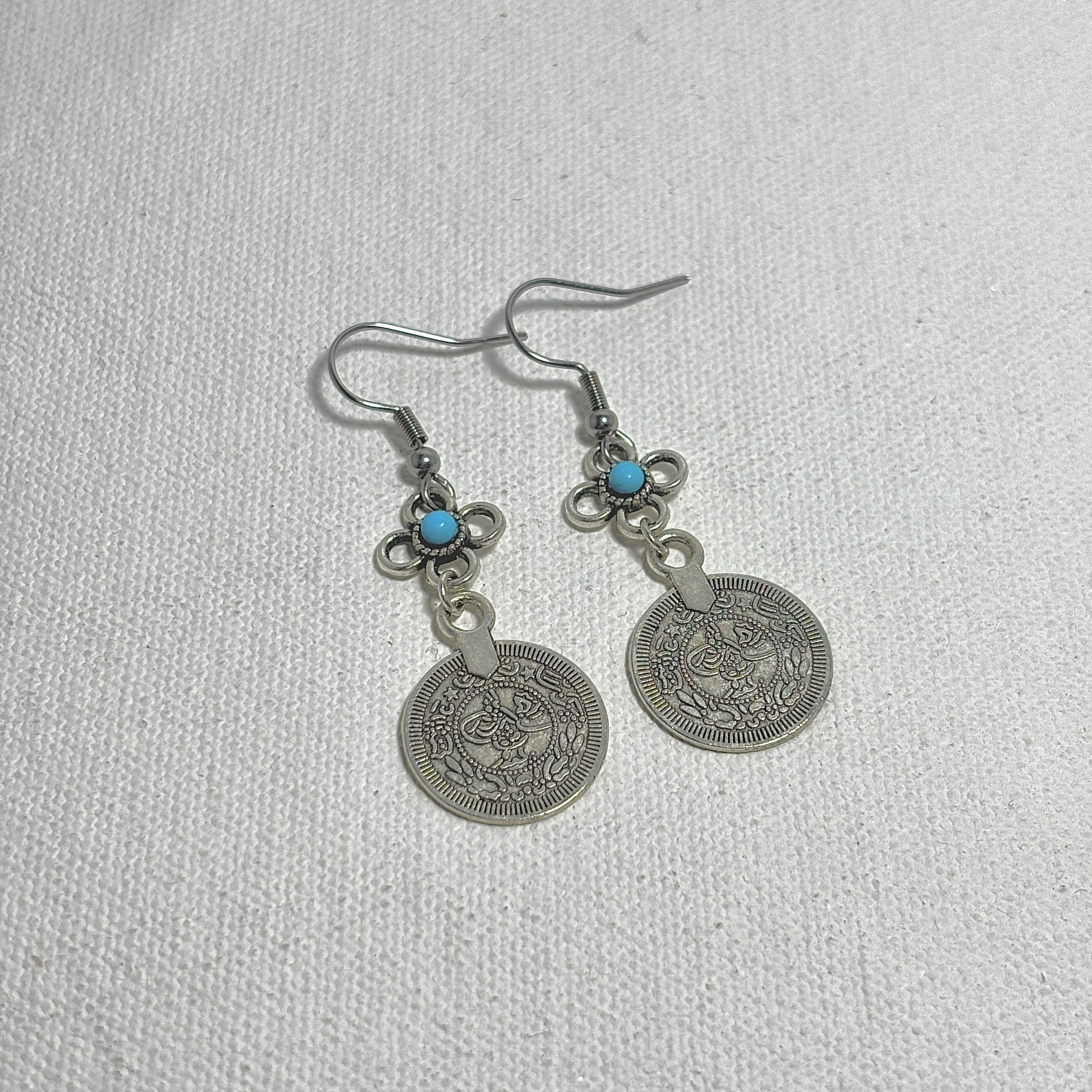Single Clover Earrings