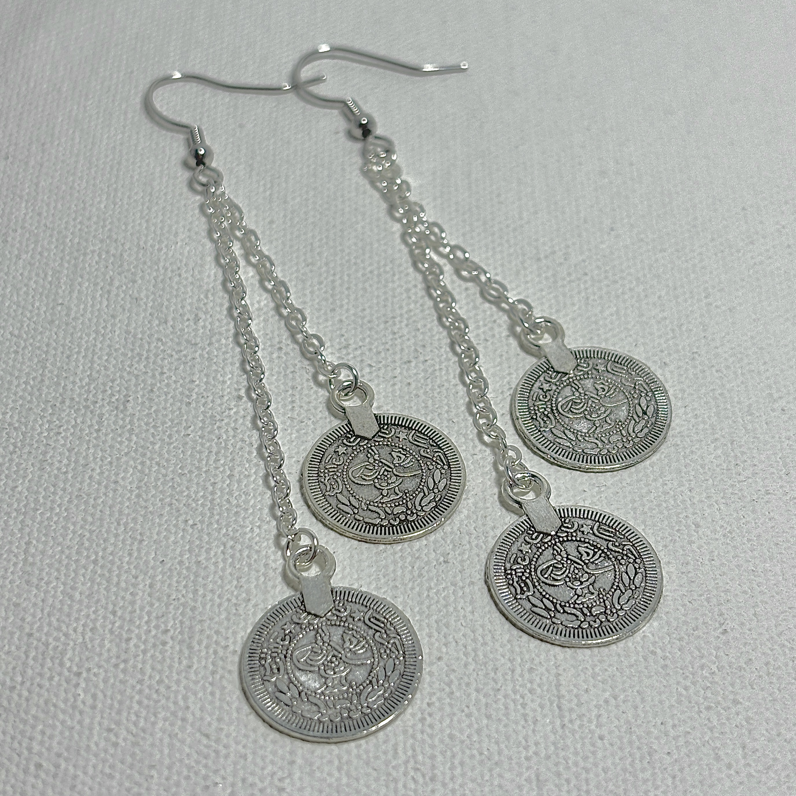 Double Chained Earrings