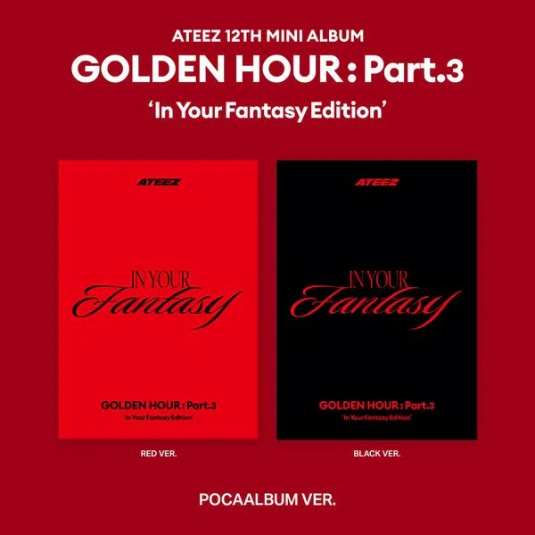 ATEEZ- Mini 12th "GOLDEN HOUR : Part.3 ‘In Your Fantasy Edition"