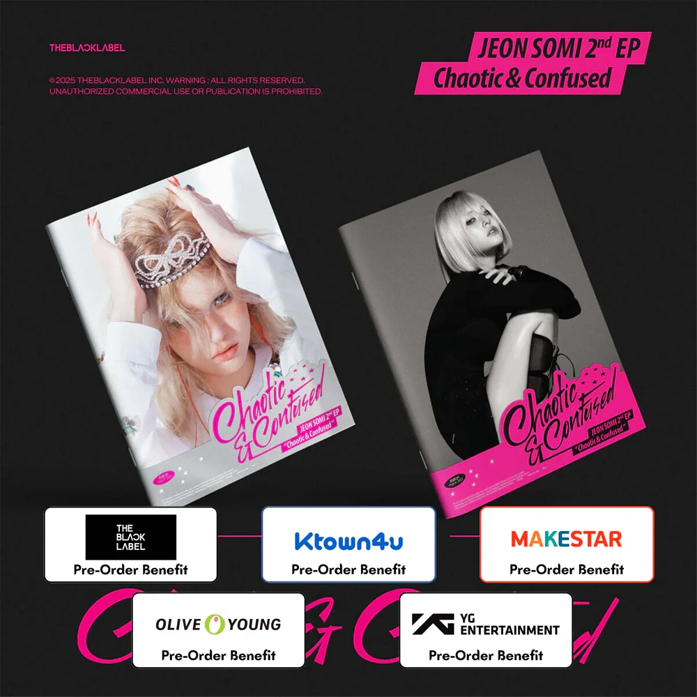 JEON SOMI 2nd EP Album - Chaotic & Confused