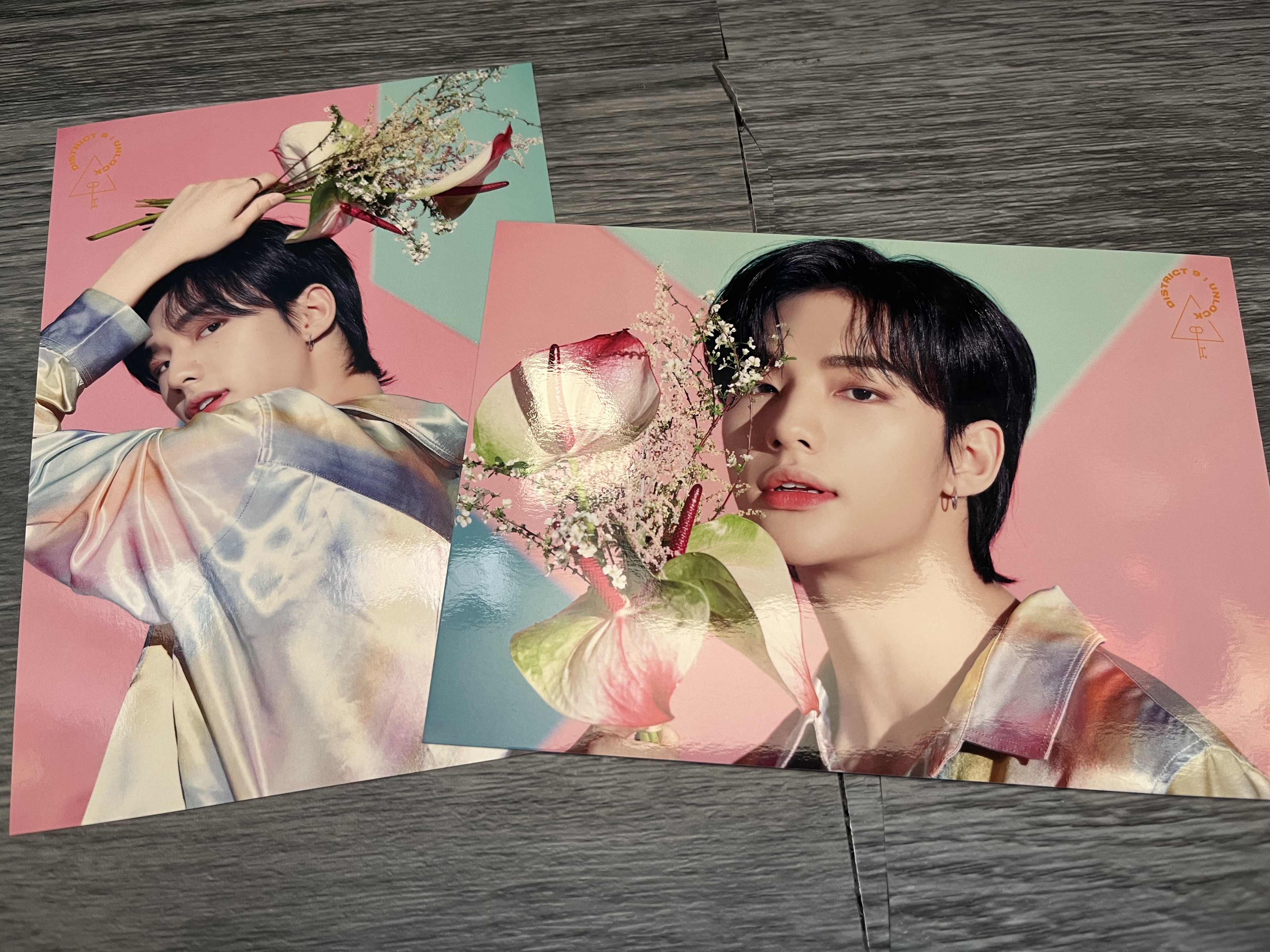 Stray Kids Hyunjin District 9 : Unlock Official Postcards