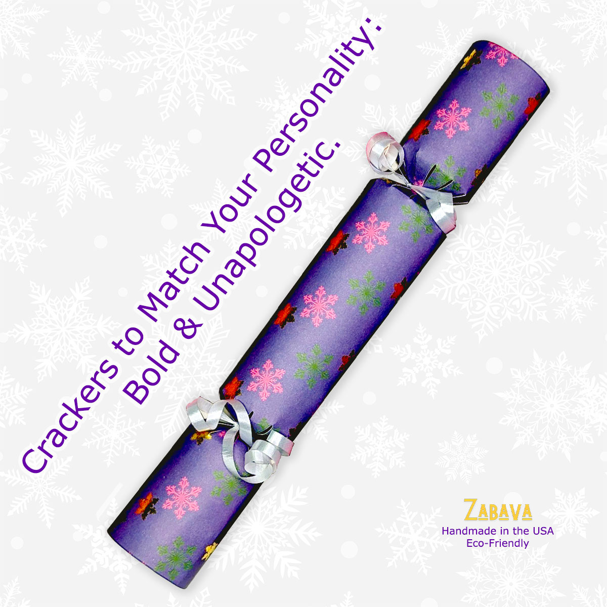 Gold Foil Snowflakes