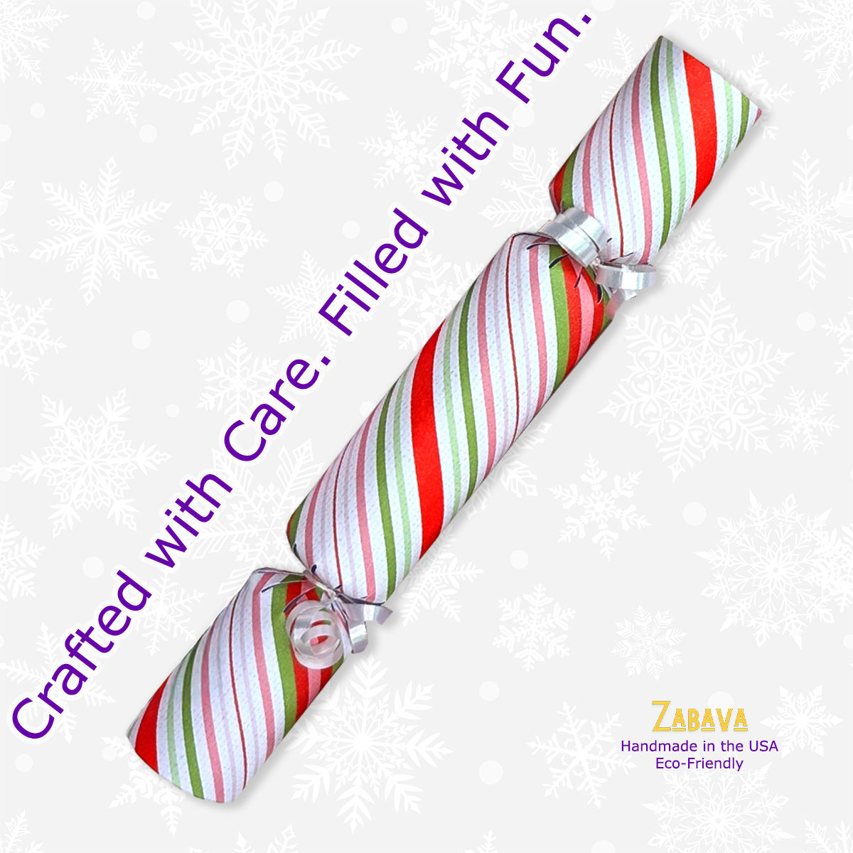 Green & Pink Candy Stripes