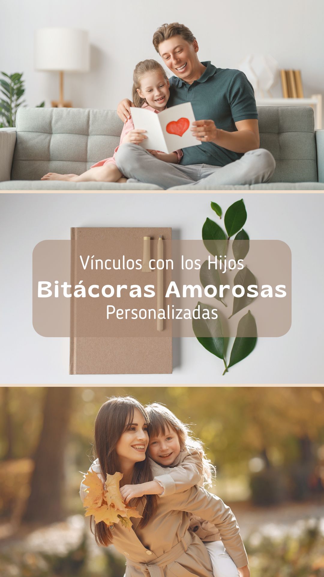Bitácora Amorosa personalizada - Vínculos con los hijos