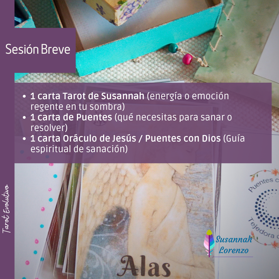 Breve Tarot de Susannah + Cartas de Puentes + Espiritual