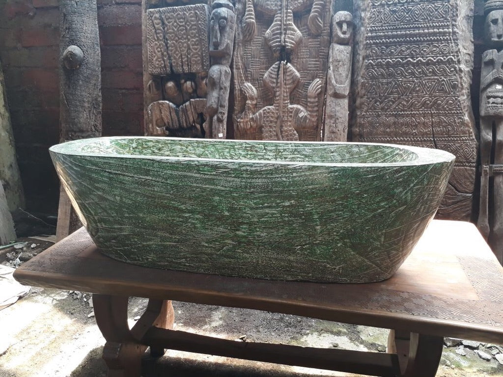 Handcrafted Wood Freestanding Bathtub - Spa Quality (Oval)