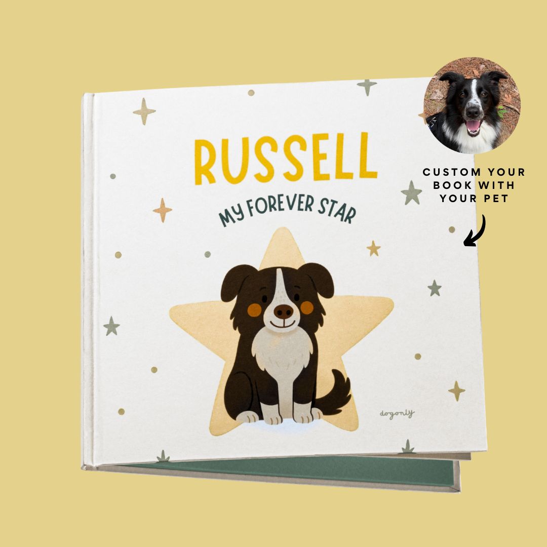 Personalized Pet Memorial Book | Dog, Cat, or Rabbit Loss Gift | Pet Remembrance Story for Kids