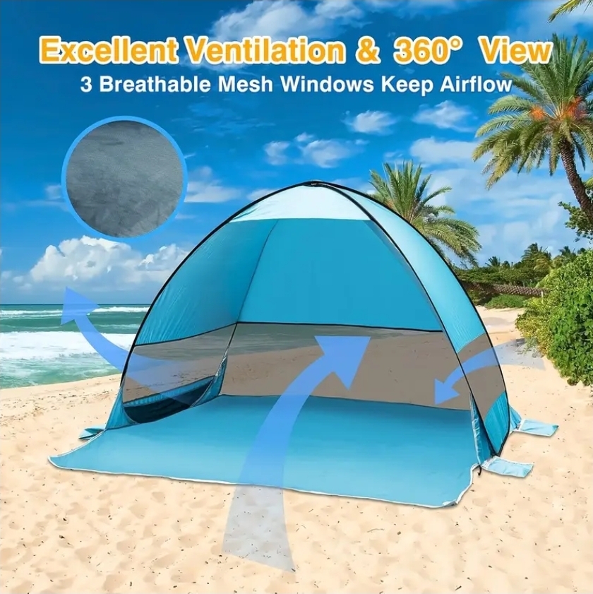 Tent that puts itself up!