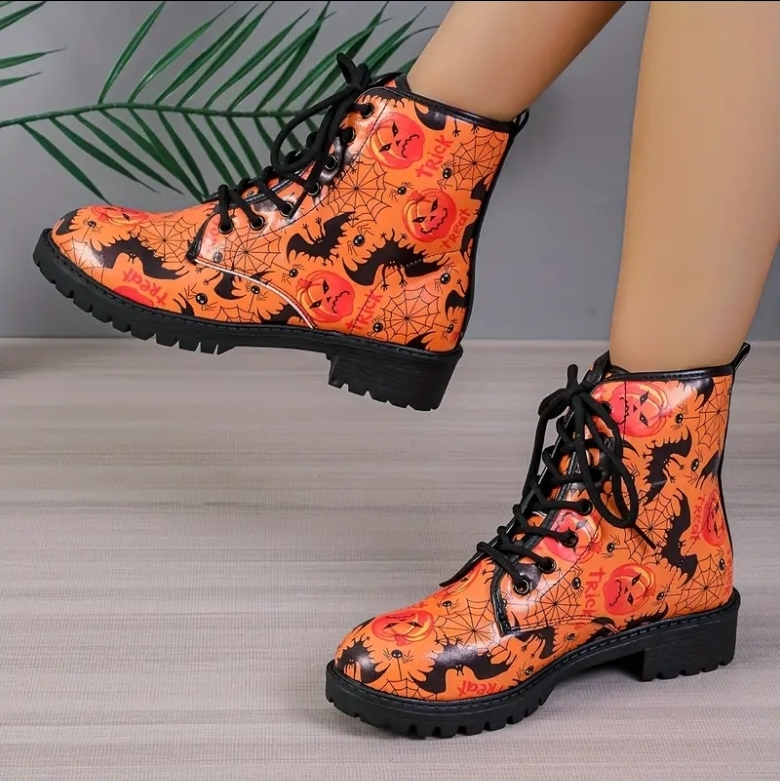 Womens Halloween Platform Boots