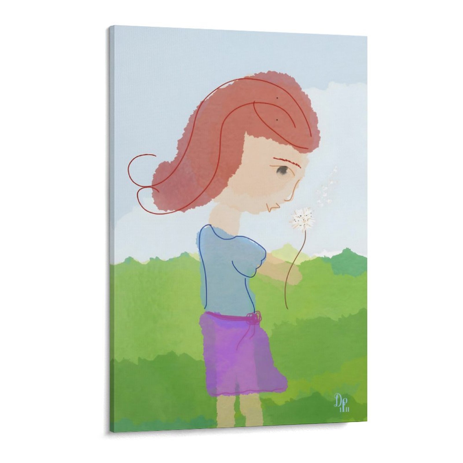 Inner Child Canvas Print 17"x11"