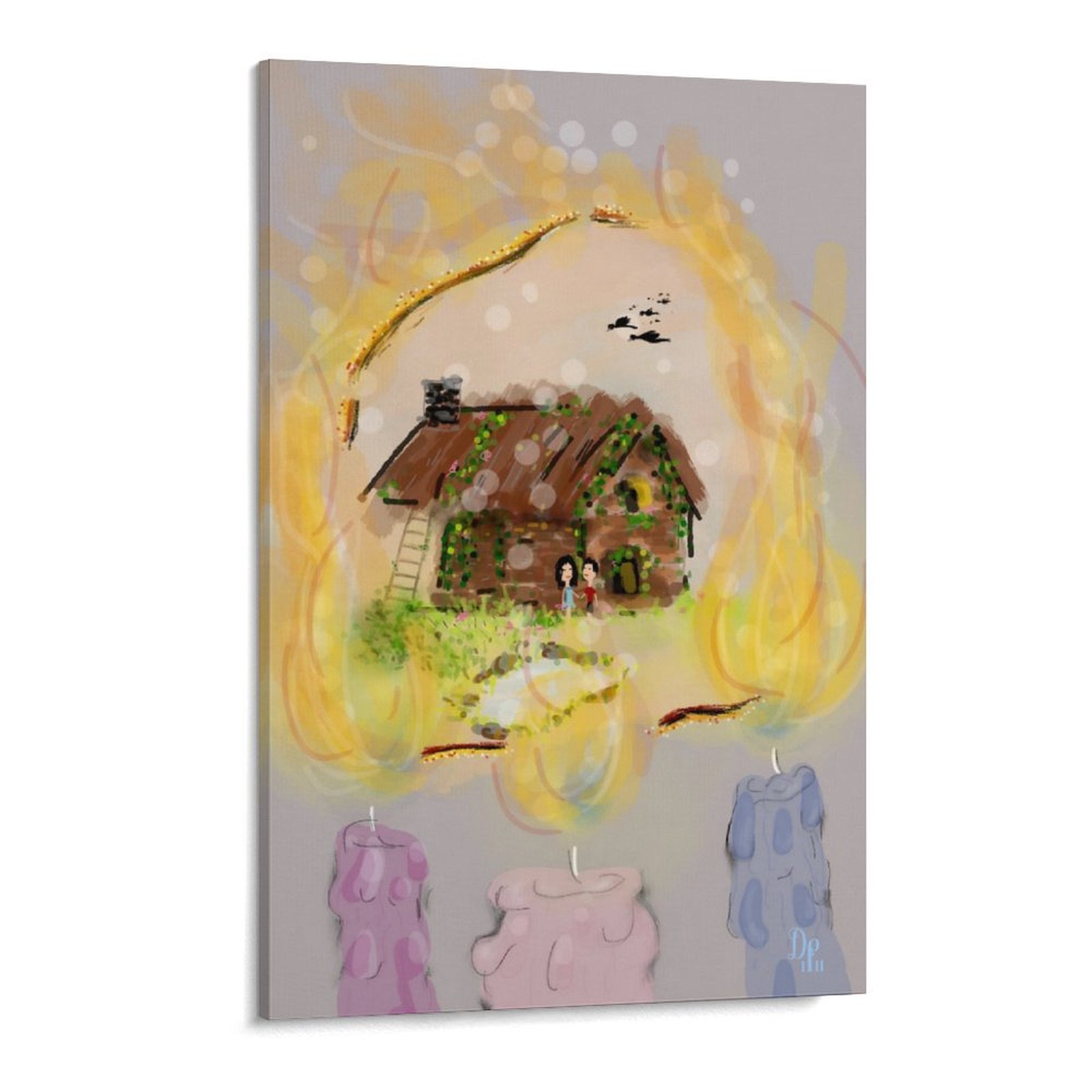 Manifestation Canvas Print 17"x11"