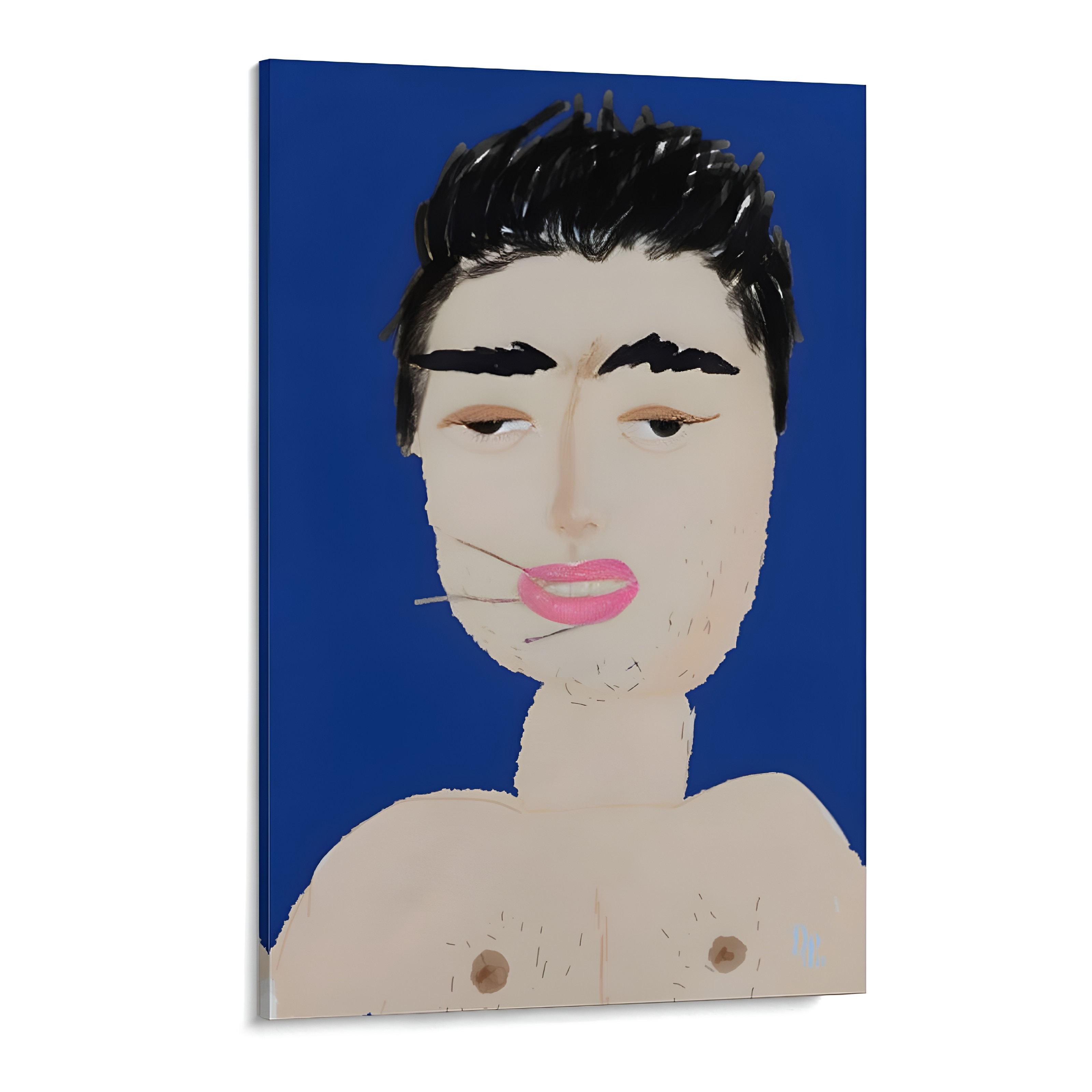 Sigh Canvas Print 17"x11"
