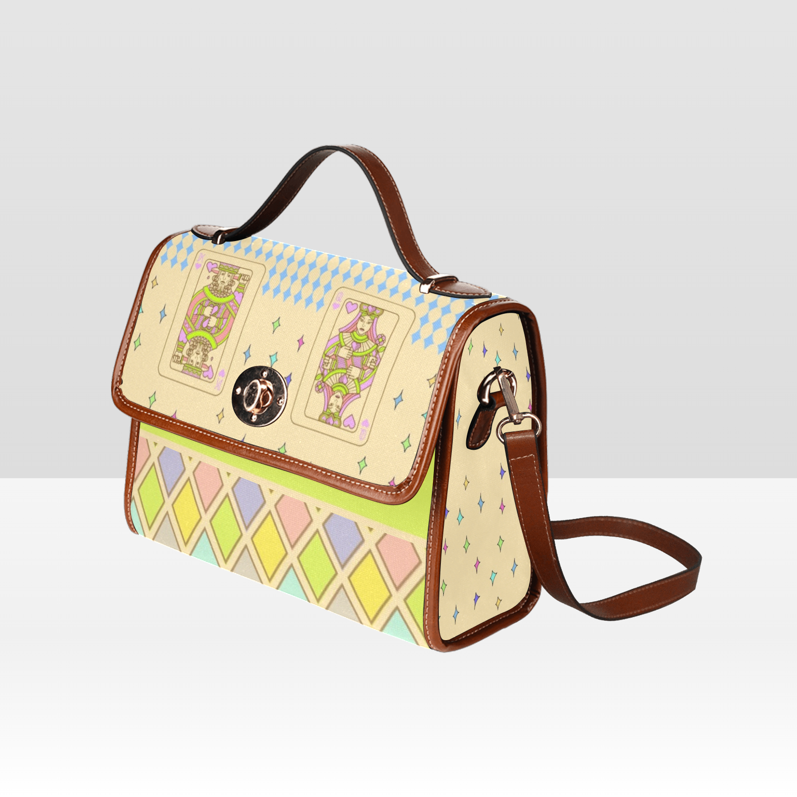 DP11:11 Playing Card Bag (King & Queen of Hearts)