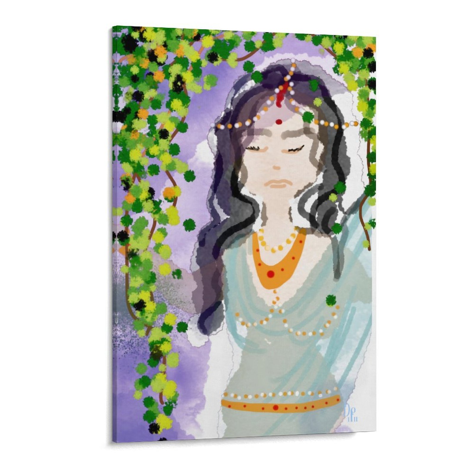 Goddess Canvas Print 17"x 11"