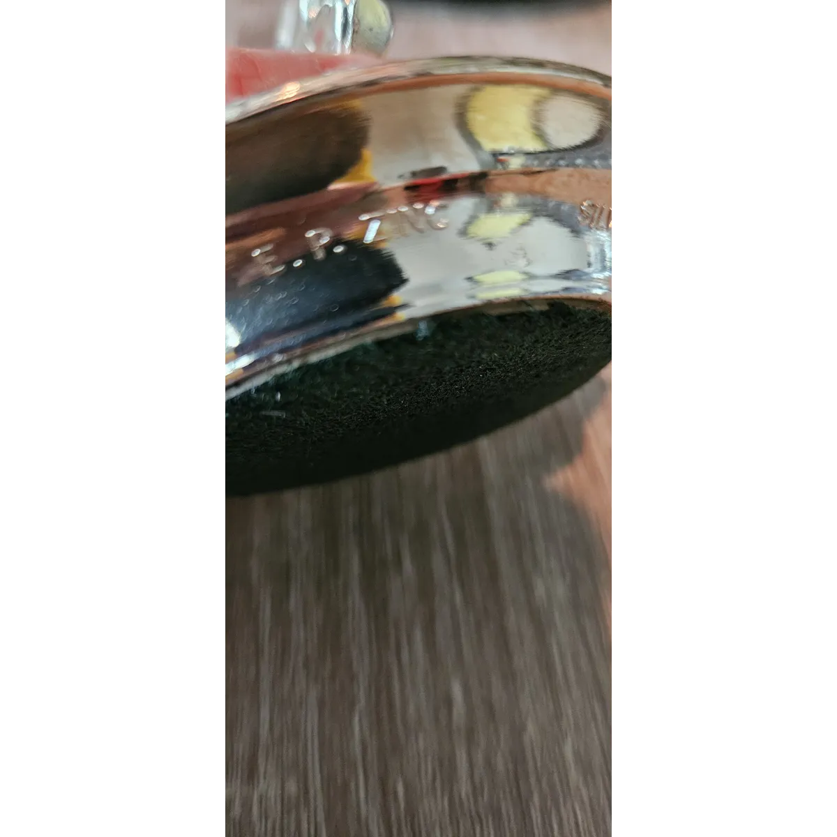 Silver plated Elephant ring holder