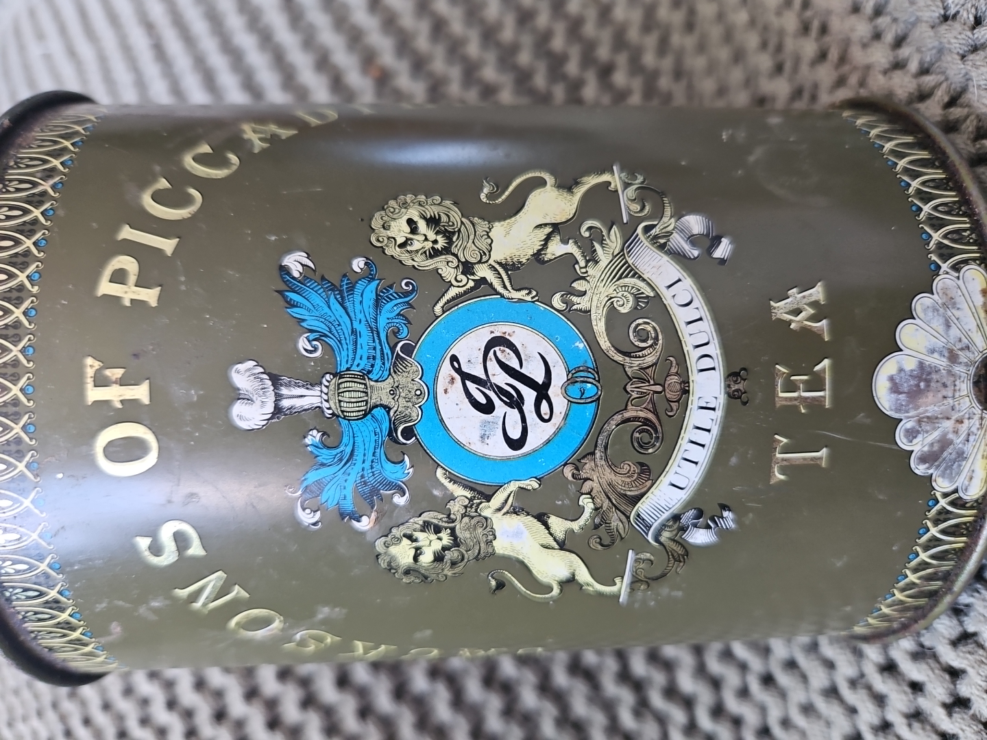 Vintage Jacksons of Piccadilly Tea tin