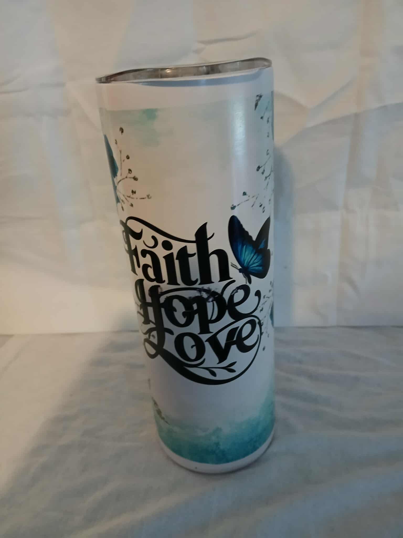 Faith Hope Love Tumbler