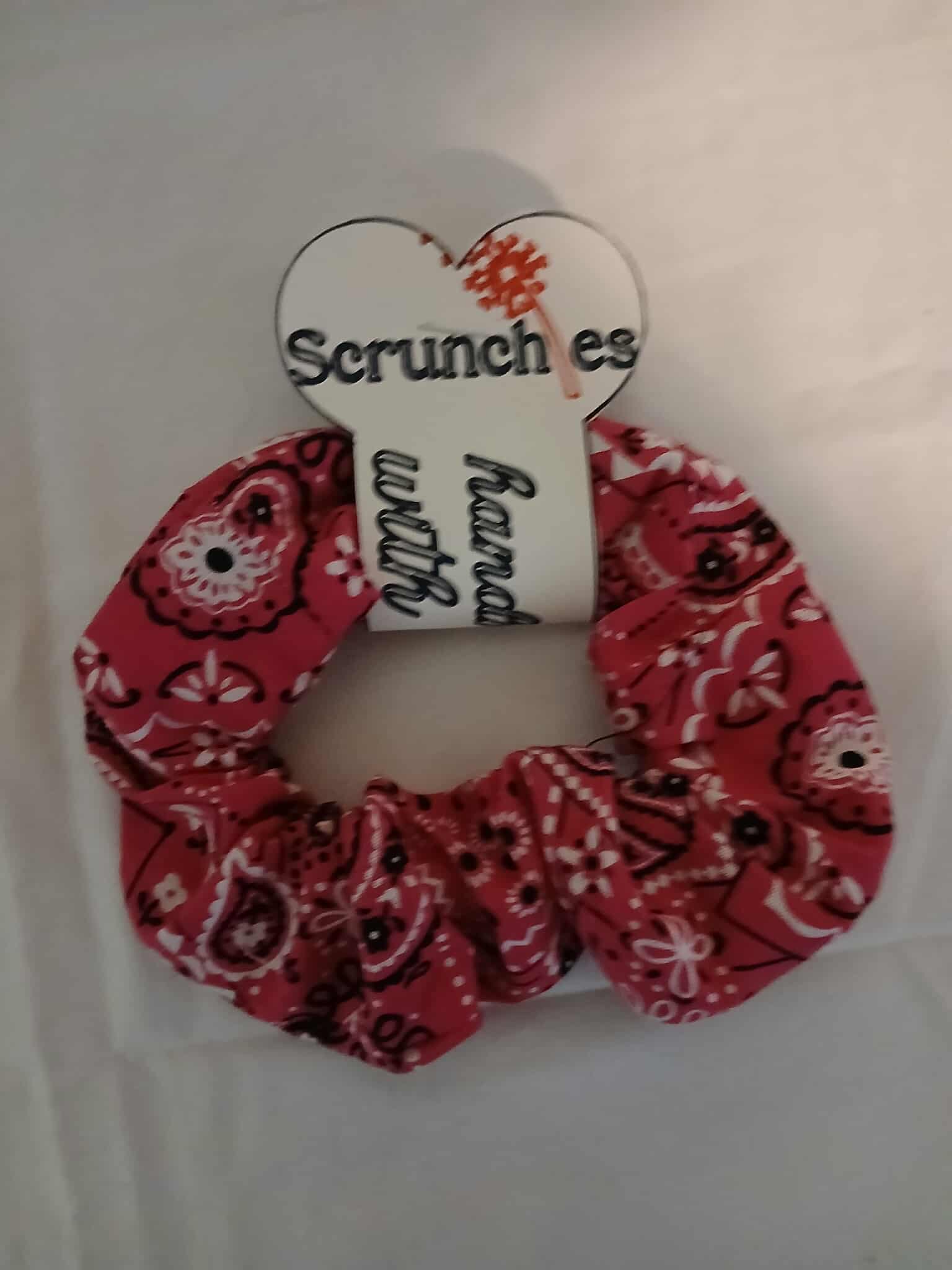 Pink Scrunchie