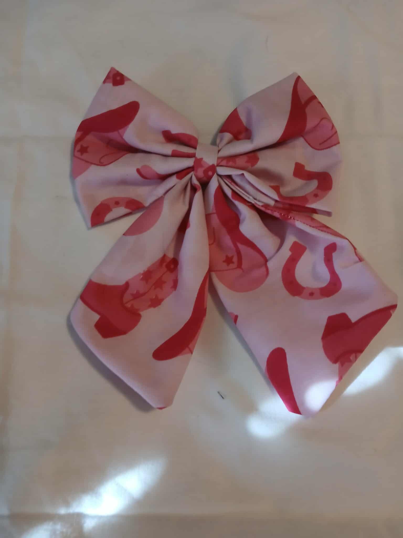 Cowgirl Dog Bow