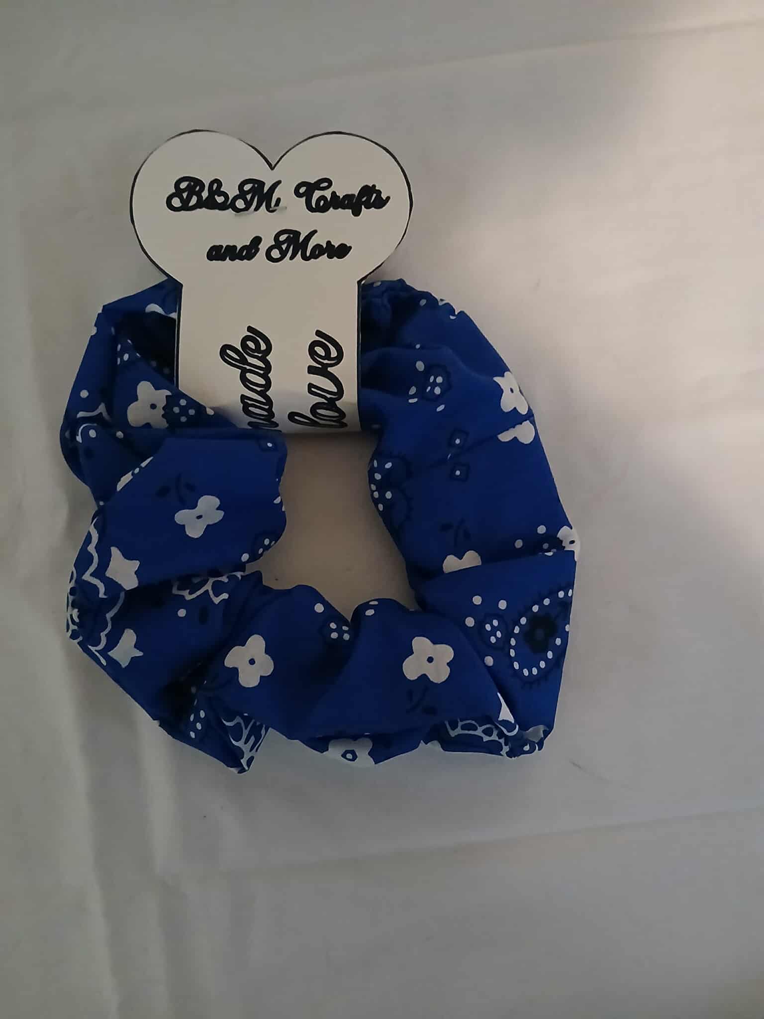 Blue Scrunchie
