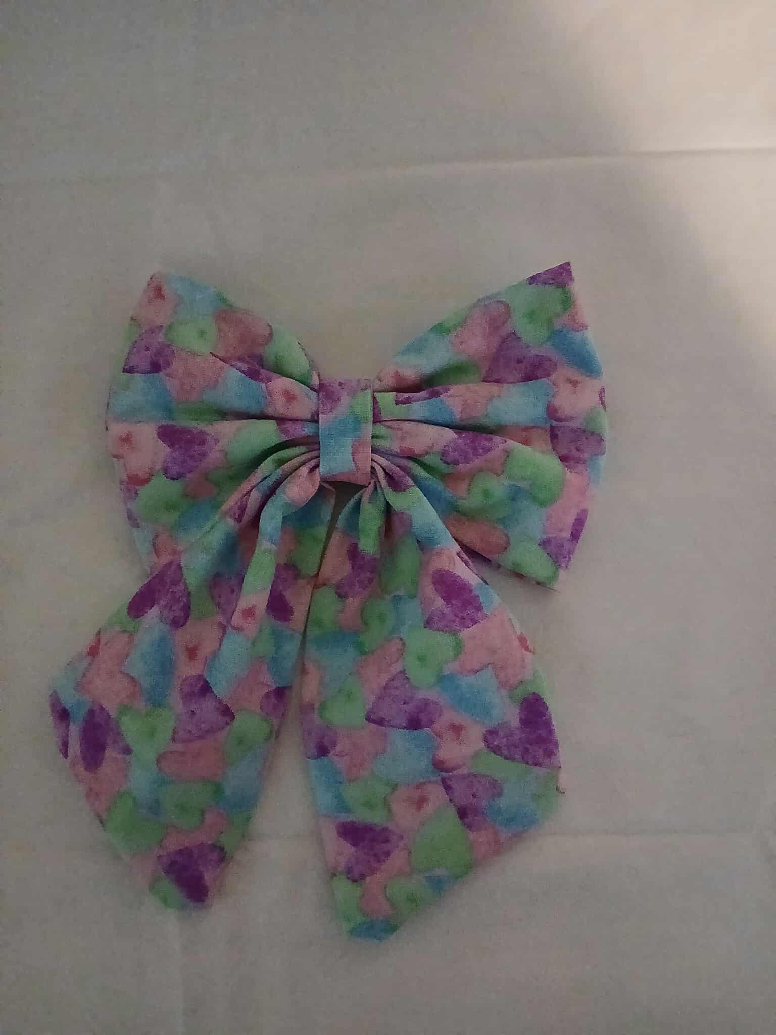 Heart Dog Bow