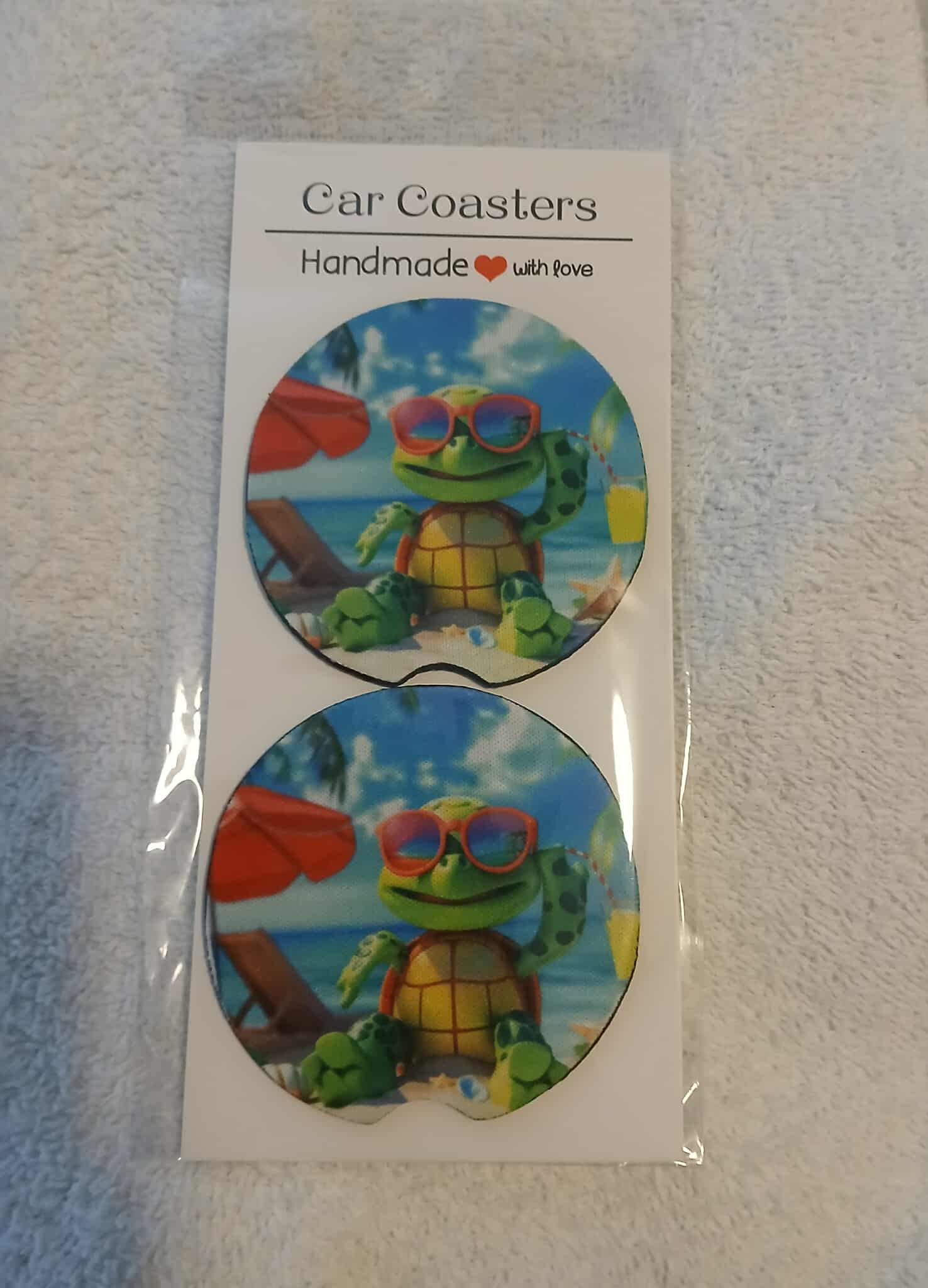 Frog Car Coasters