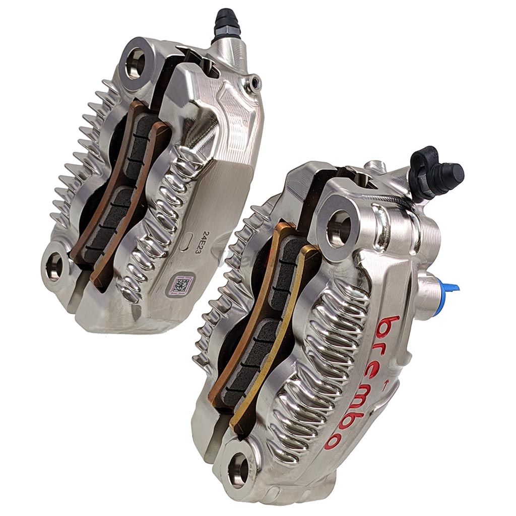 Brembo GP4-MS 108mm CNC Radial Monoblock Brake Caliper Left / Right Set 30/30mm 108mm
