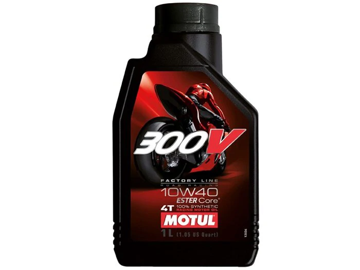 Oil -MOTUL 300V- 4-stroke SAE 10W-40 fully synthetic - 1000ml