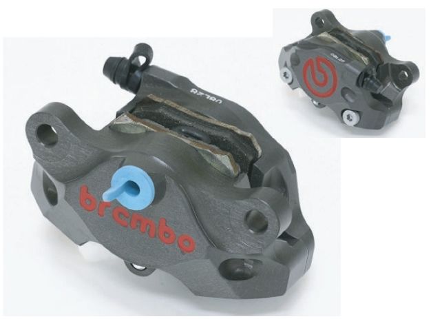 Brembo CNC Rear Brake Caliper Kit P2 84mm
