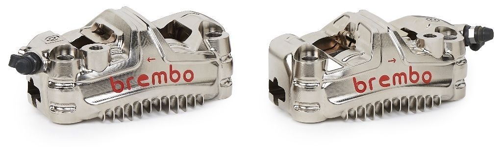 Brembo GP4-MS 108mm CNC Radial Monoblock Brake Caliper Left / Right Set 30/30mm 108mm